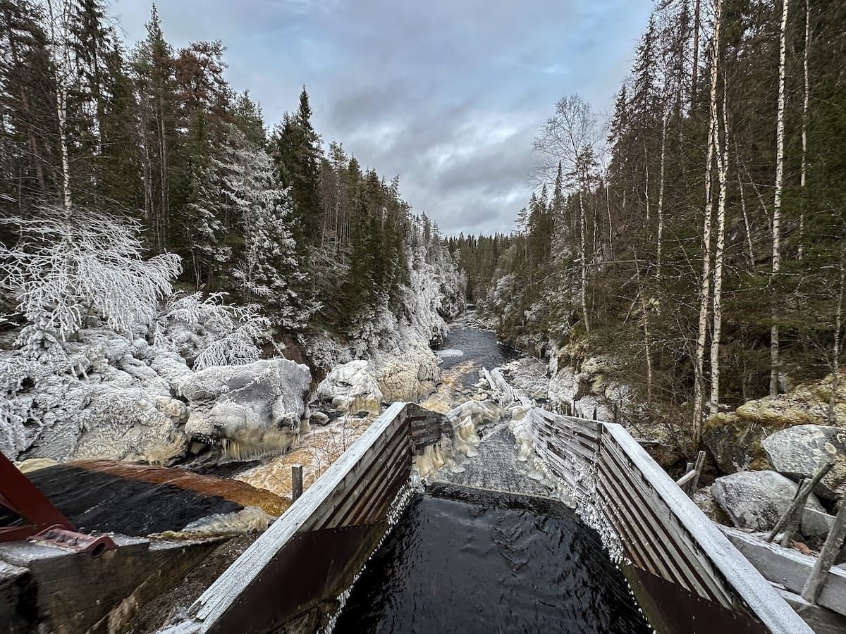 October in Auttiköngäs