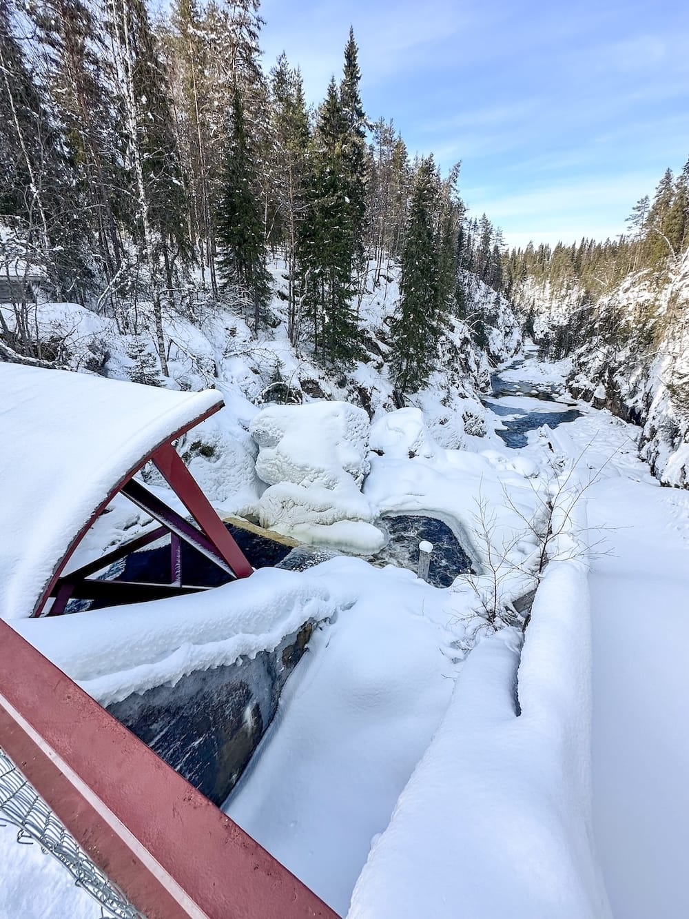 March at Auttiköngäs