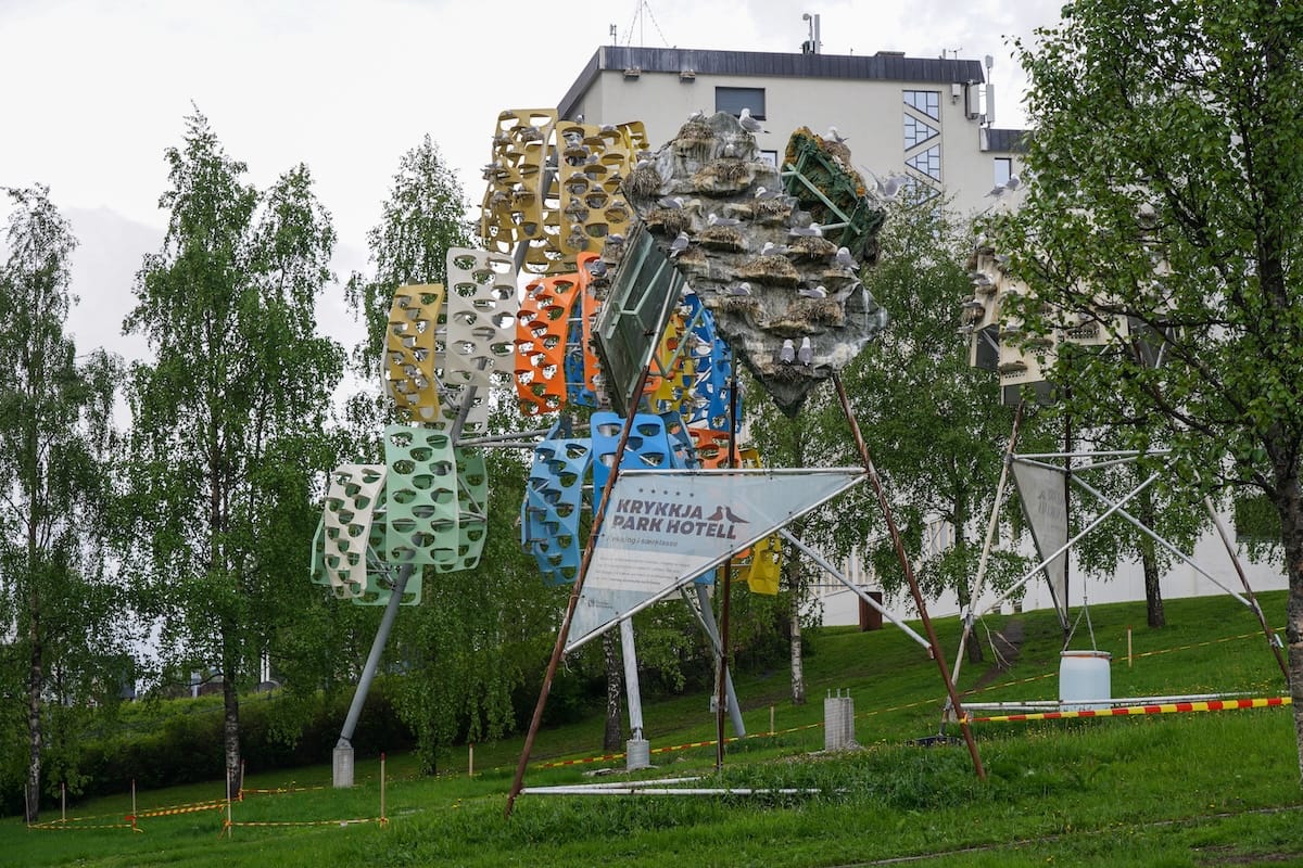 A kittiwake hotel in Tromsø