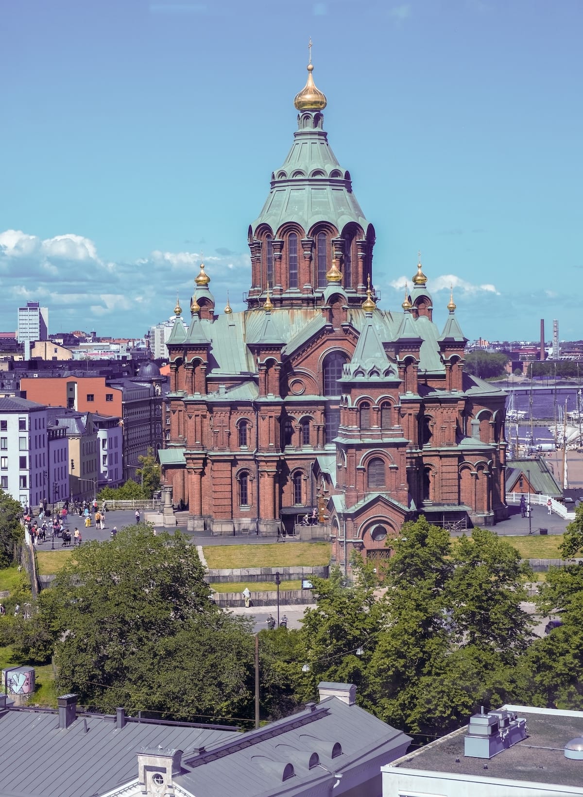 Uspenski Cathedral in Helsinki