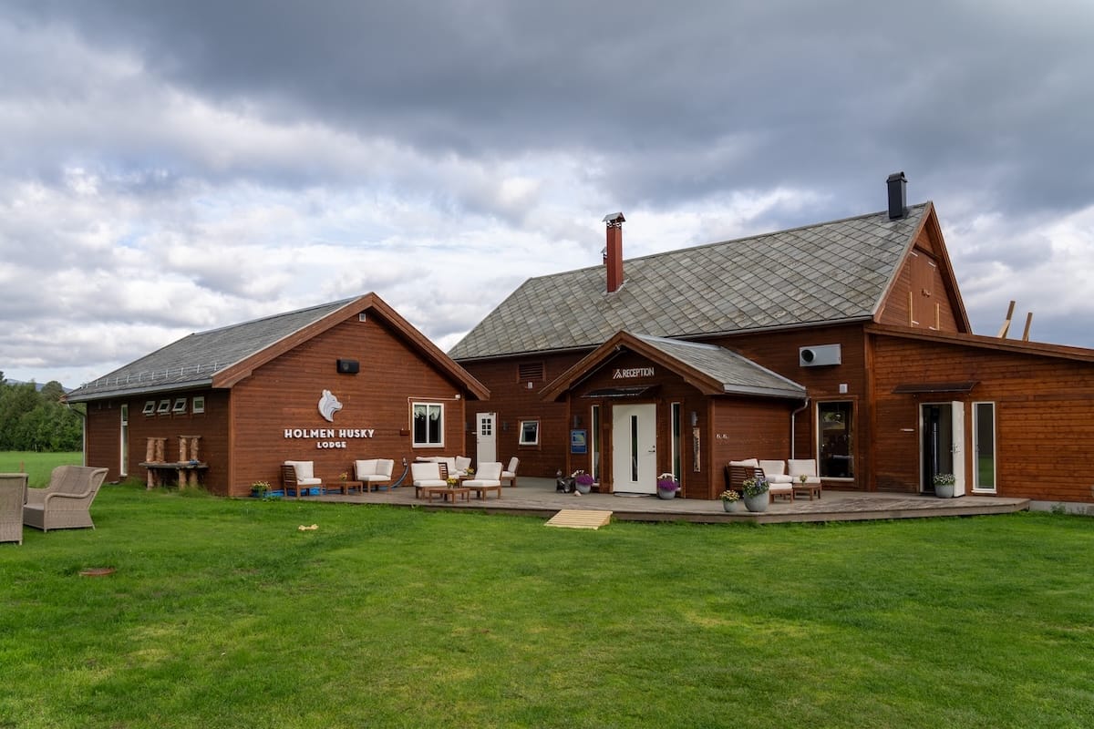 Holmen Husky has a summer cafe