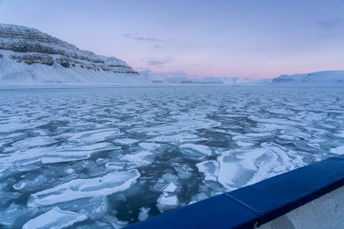Svalbard in February - not exactly a tropical destination