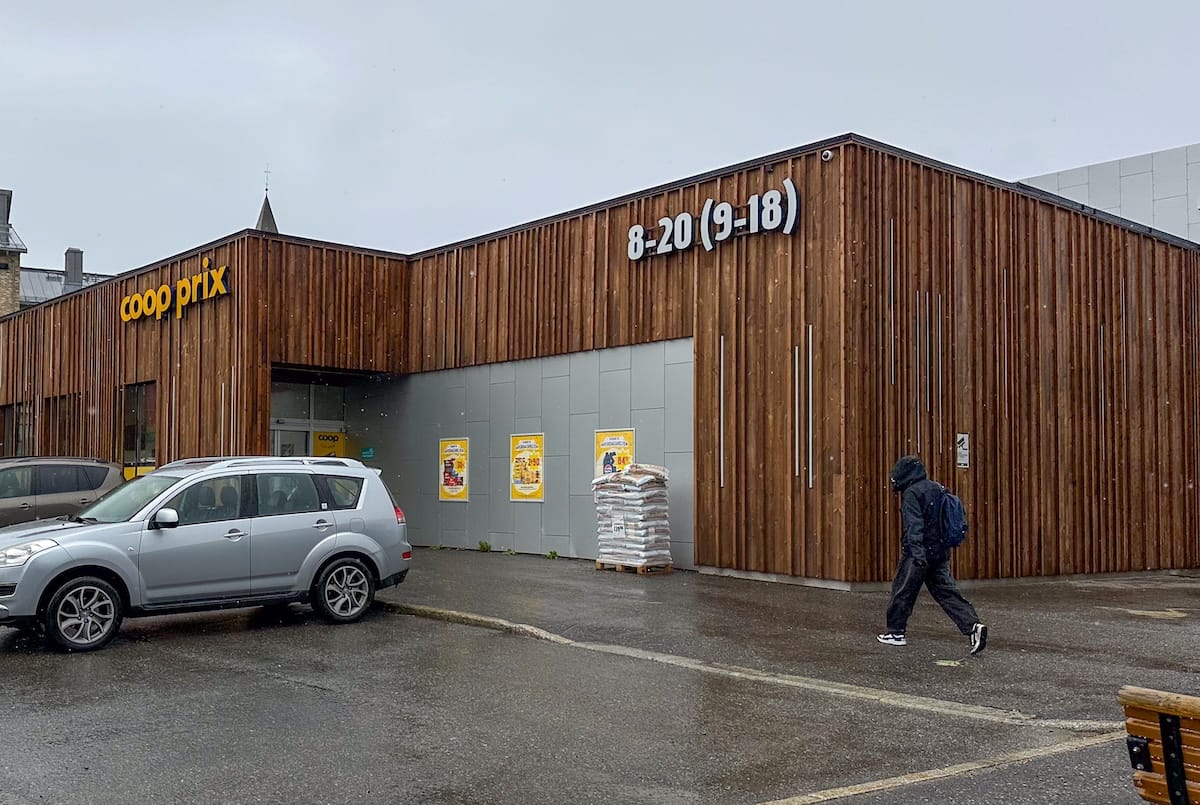 Coop Prix in Havøysund, Norway