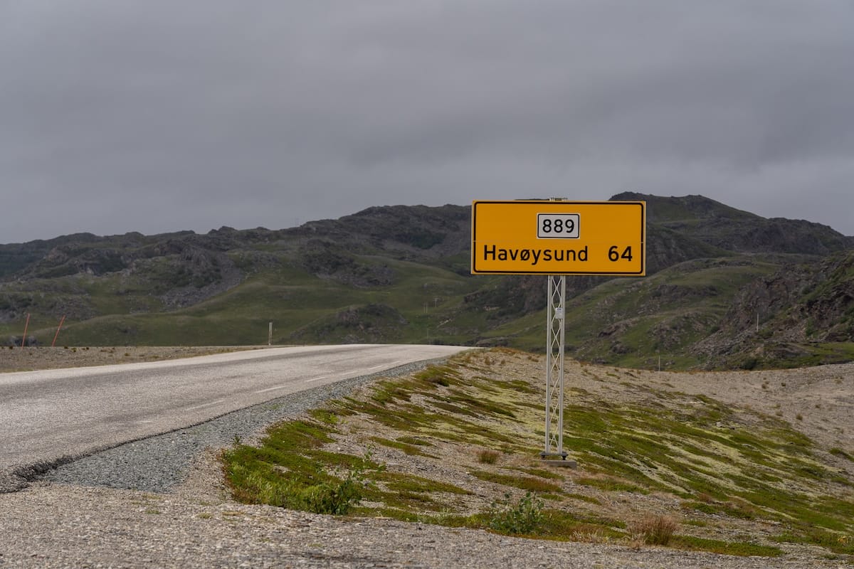 Around the start of the Nasjonal Turistveg