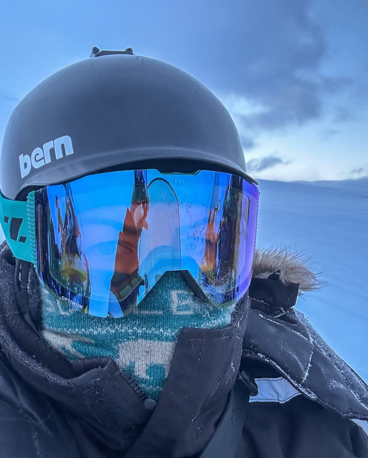 Yep, it is cold during February in Svalbard!