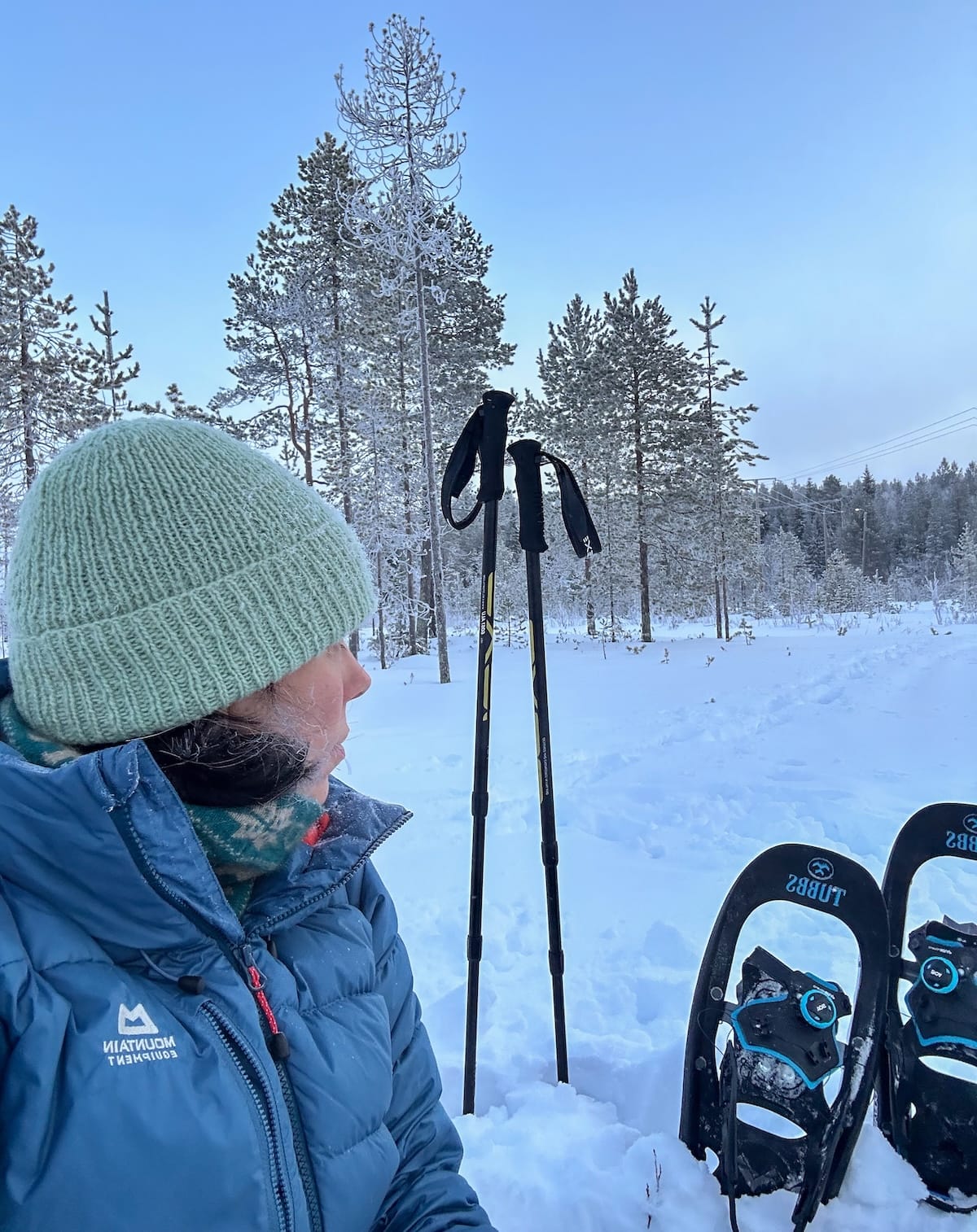 Snowshoeing in Rovaniemi