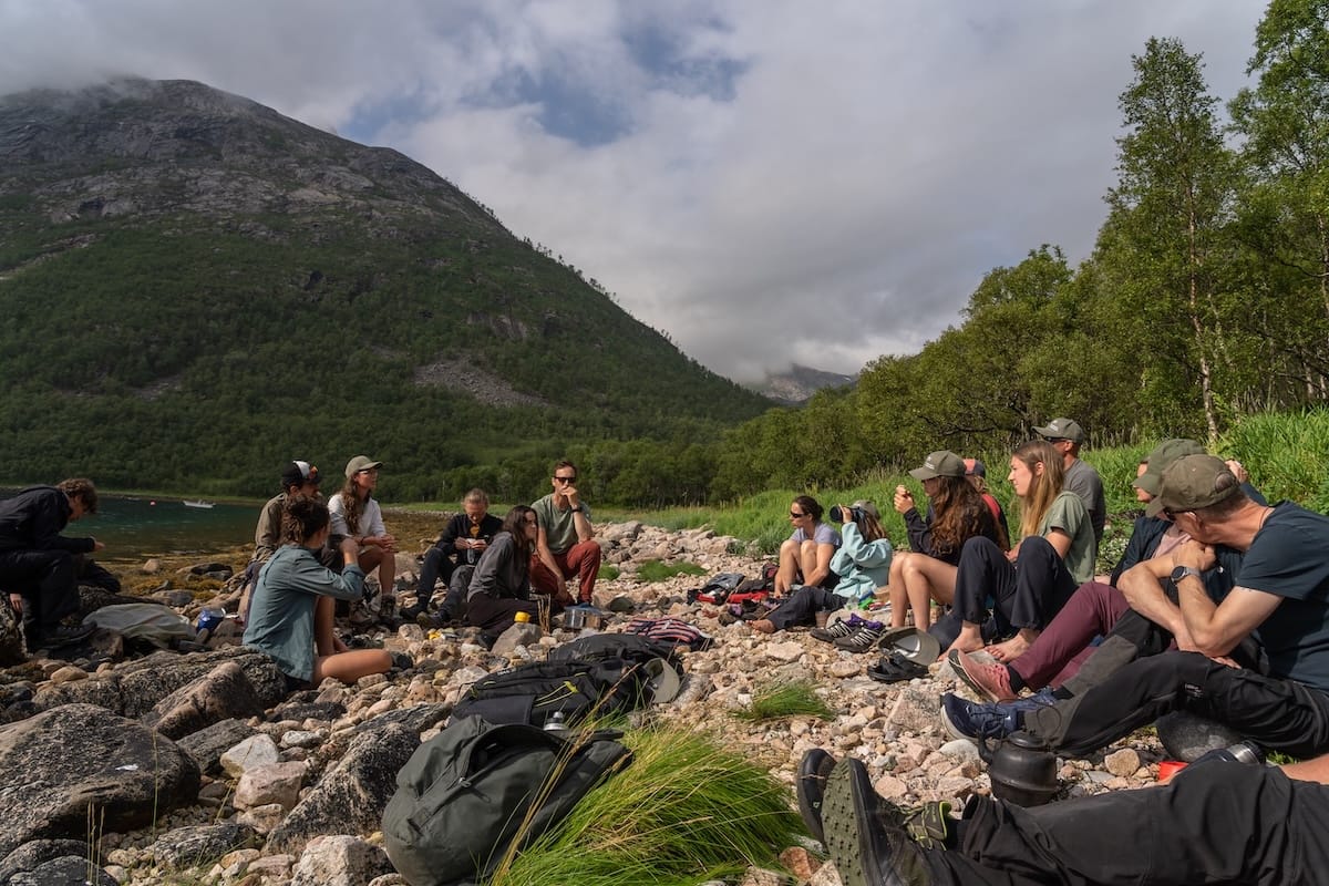 Our group in the Inner Selfjord