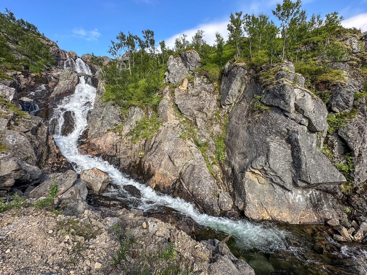 Waterfall on the way to Sifjord