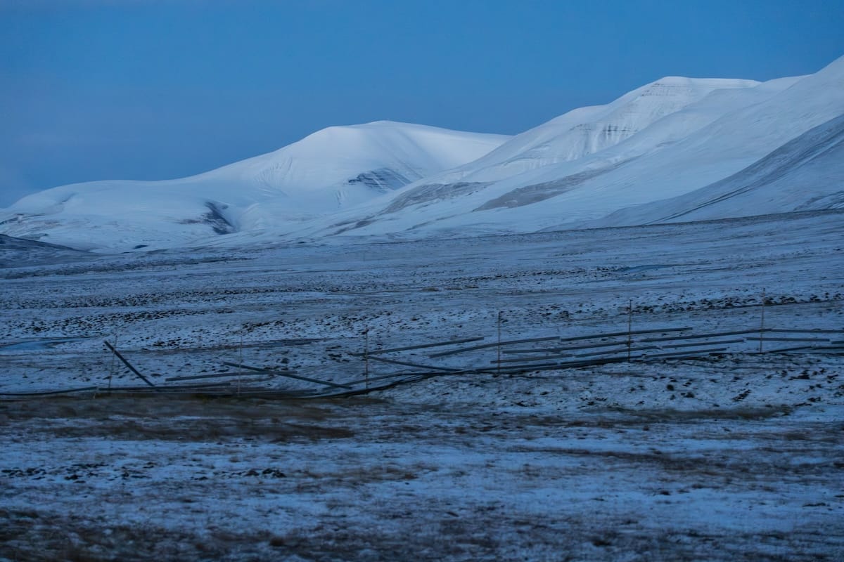 This was September 24 outside of Longyearbyen
