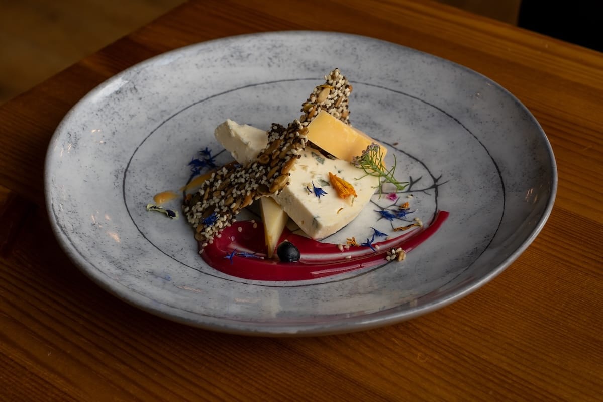 Lappish cheese appetizer at Ukko