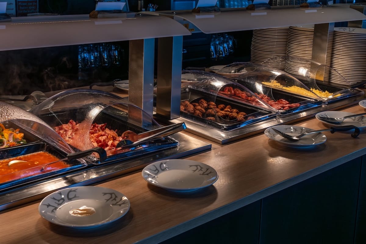 Breakfast buffet