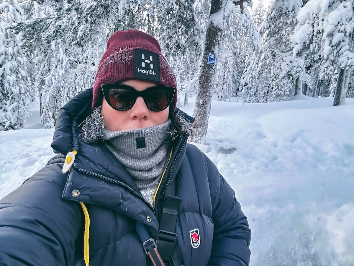 Not Rovaniemi's finest weather moment (was -40C / -40F)