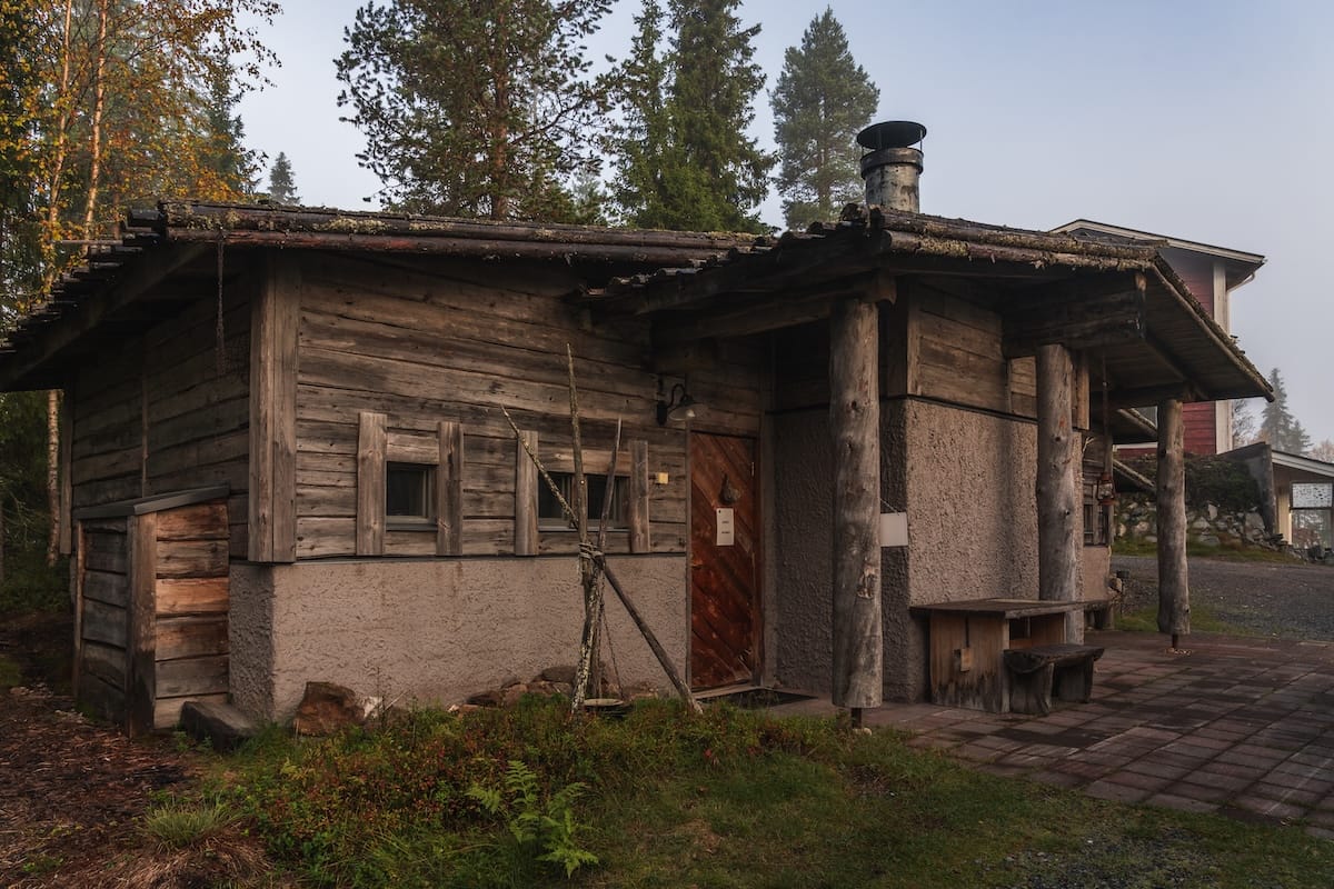 Part of Iisakki Village in Ruka