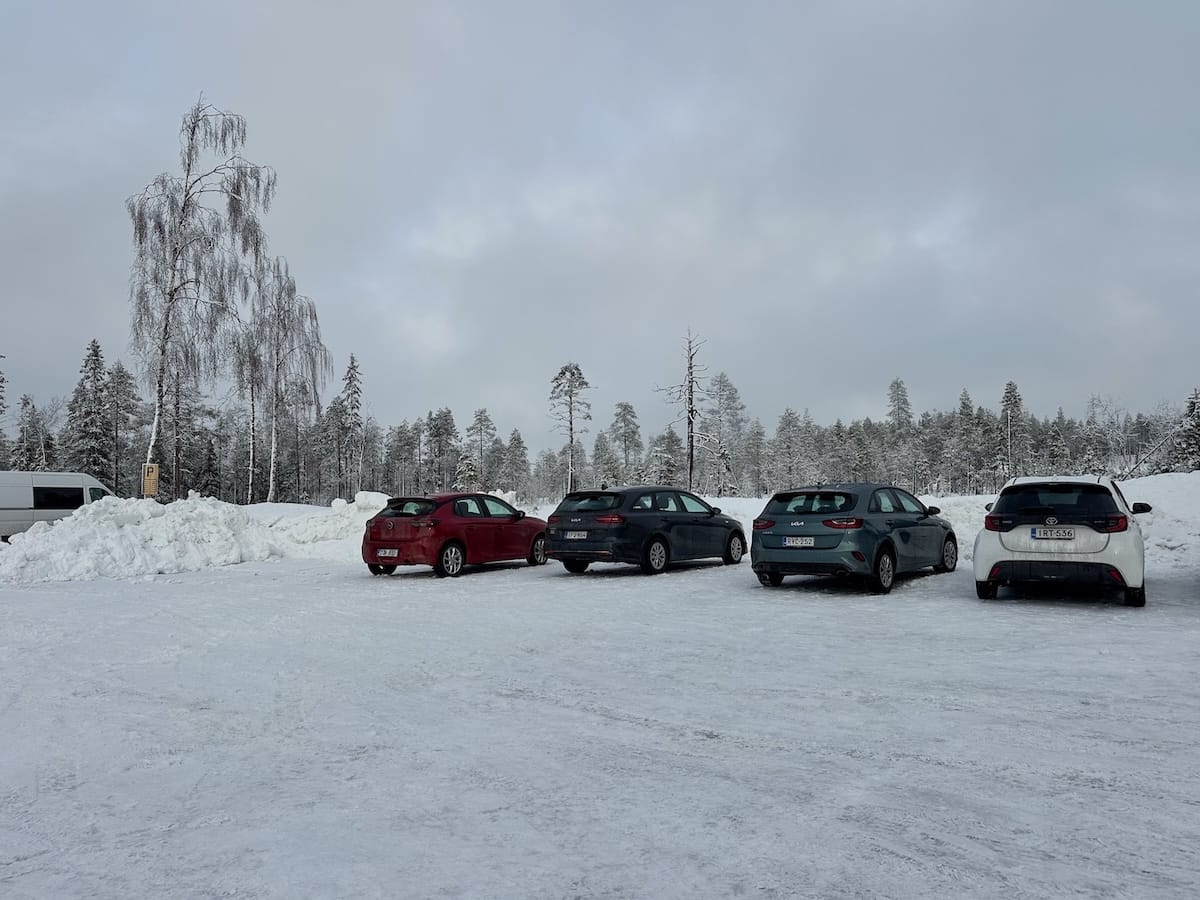 Parking lot at Kotatieva