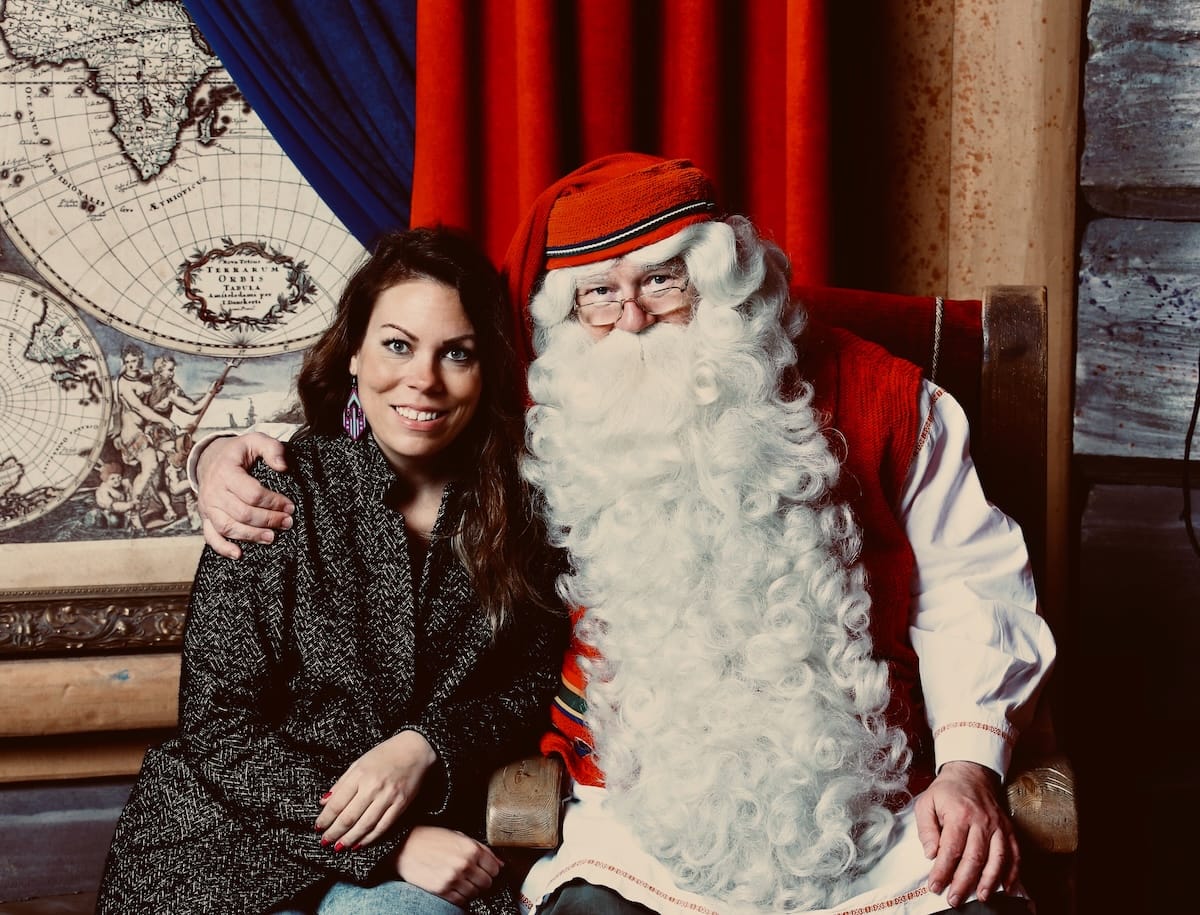 Hanging out with Santa Claus in Rovaniemi