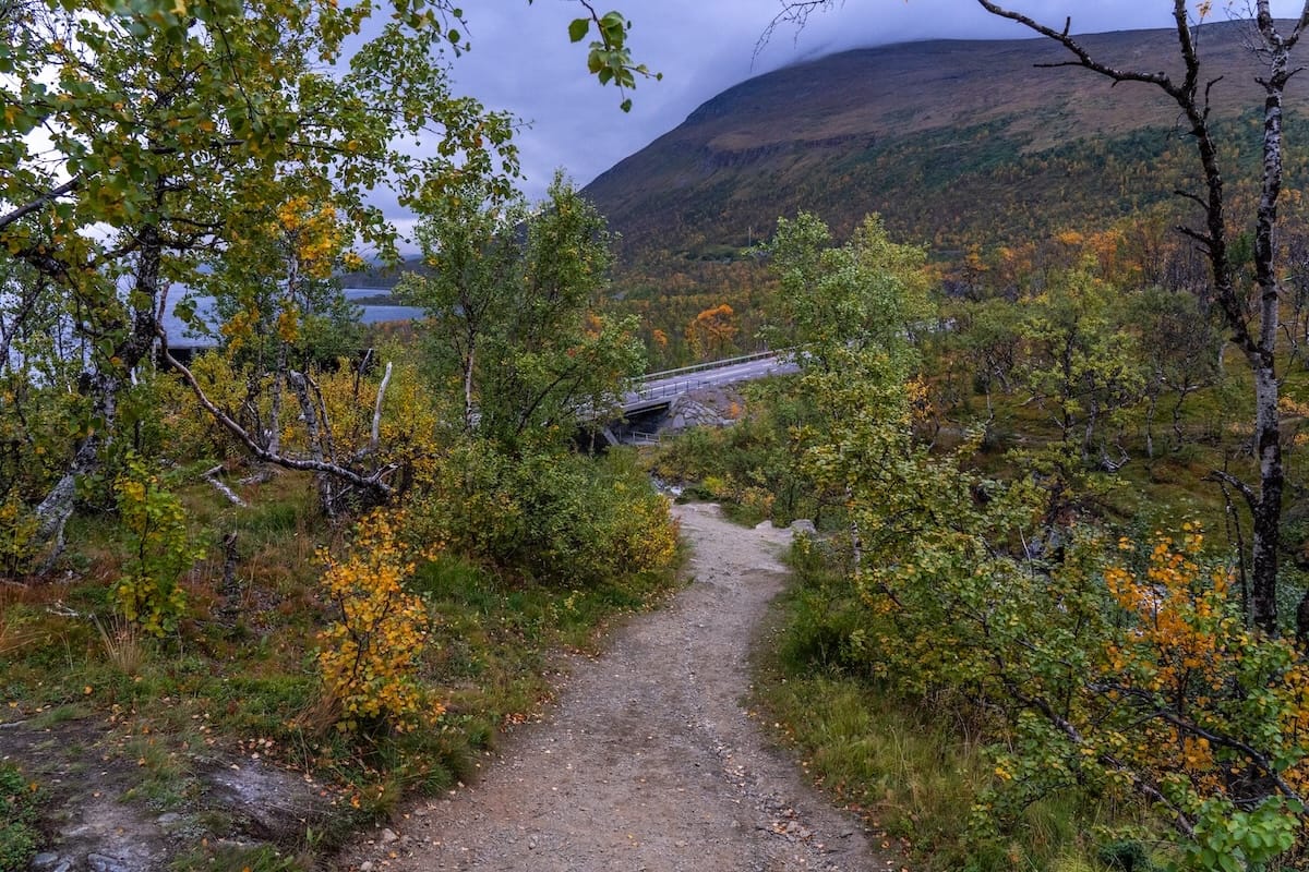 Silverfallet Waterfall Near Abisko, Sweden-15