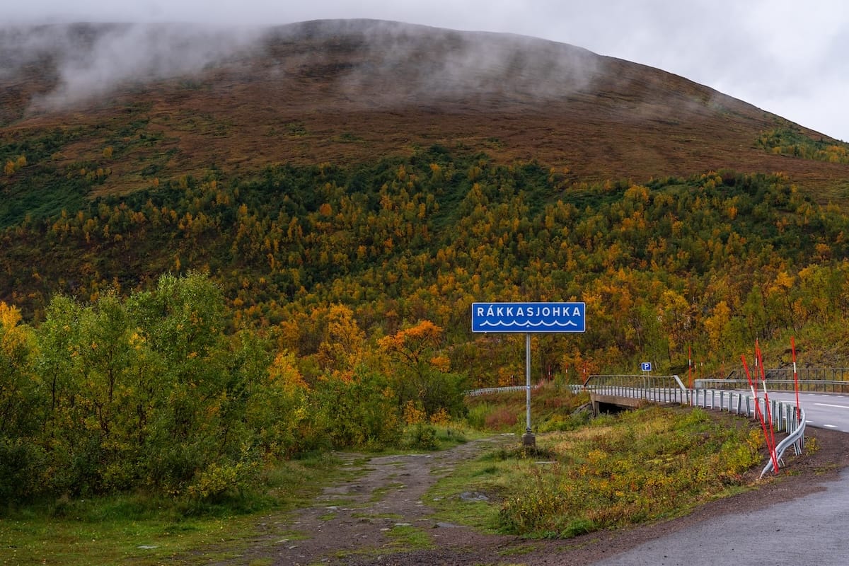 The Rakkasjohka sign
