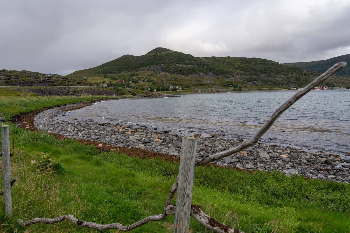Views of Porsangerfjorden around Smørfjord