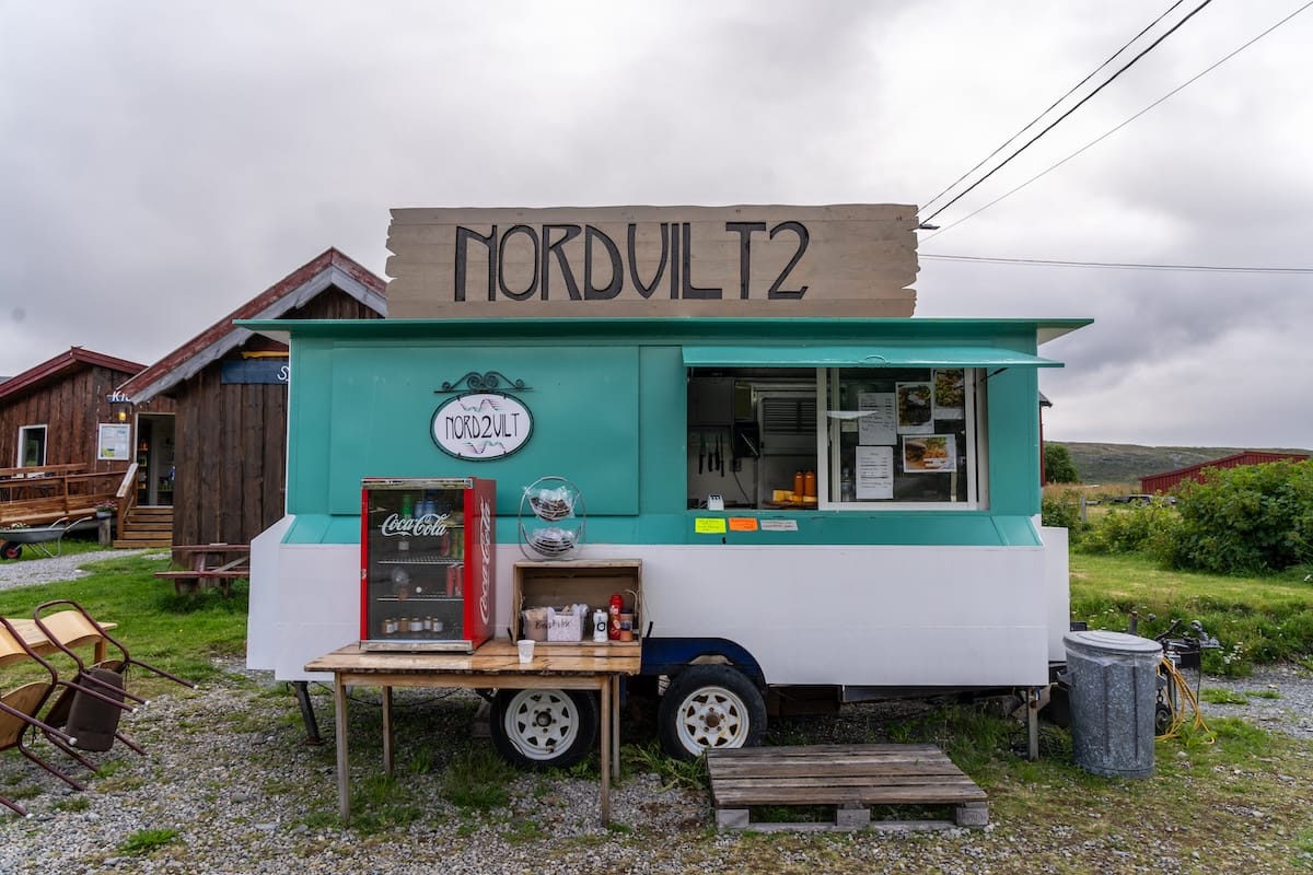 NordVilt2 food truck at Sjøsamisk Tun