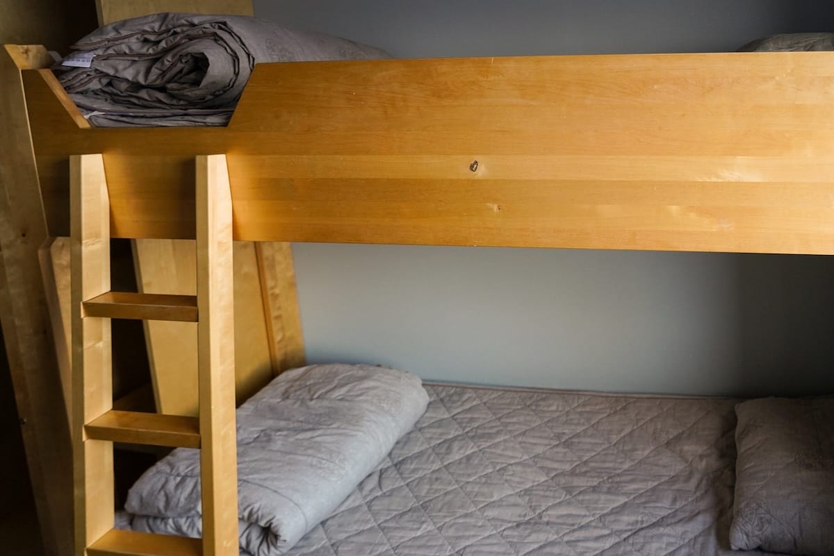 My room at STF Abisko Turiststation