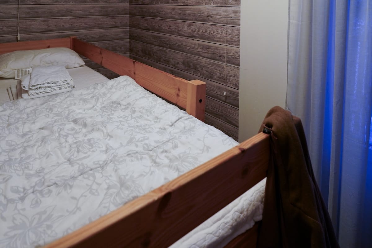 My room at the guesthouse