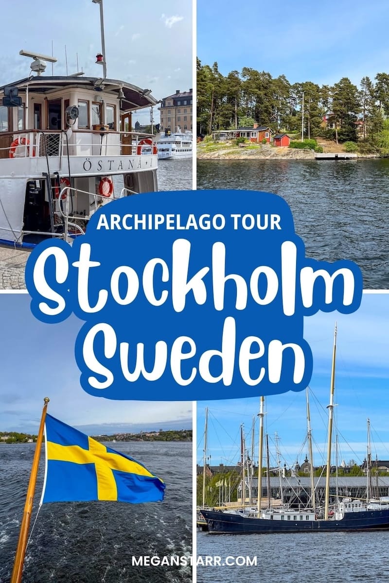 Are you looking to see the iconic Stockholm archipelago on your trip and want to do so by boat? This guide details the cheapest tour to book and what to expect.