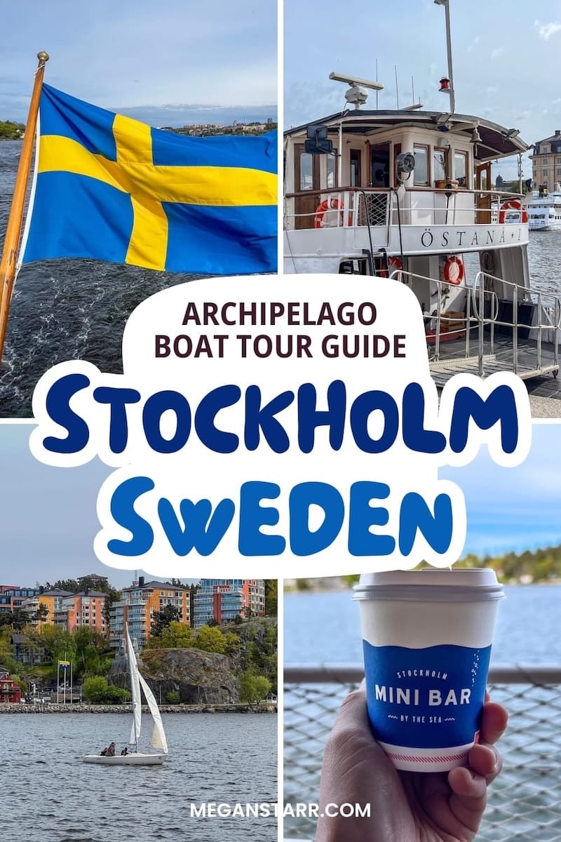 Are you looking to see the iconic Stockholm archipelago on your trip and want to do so by boat? This guide details the cheapest tour to book and what to expect.