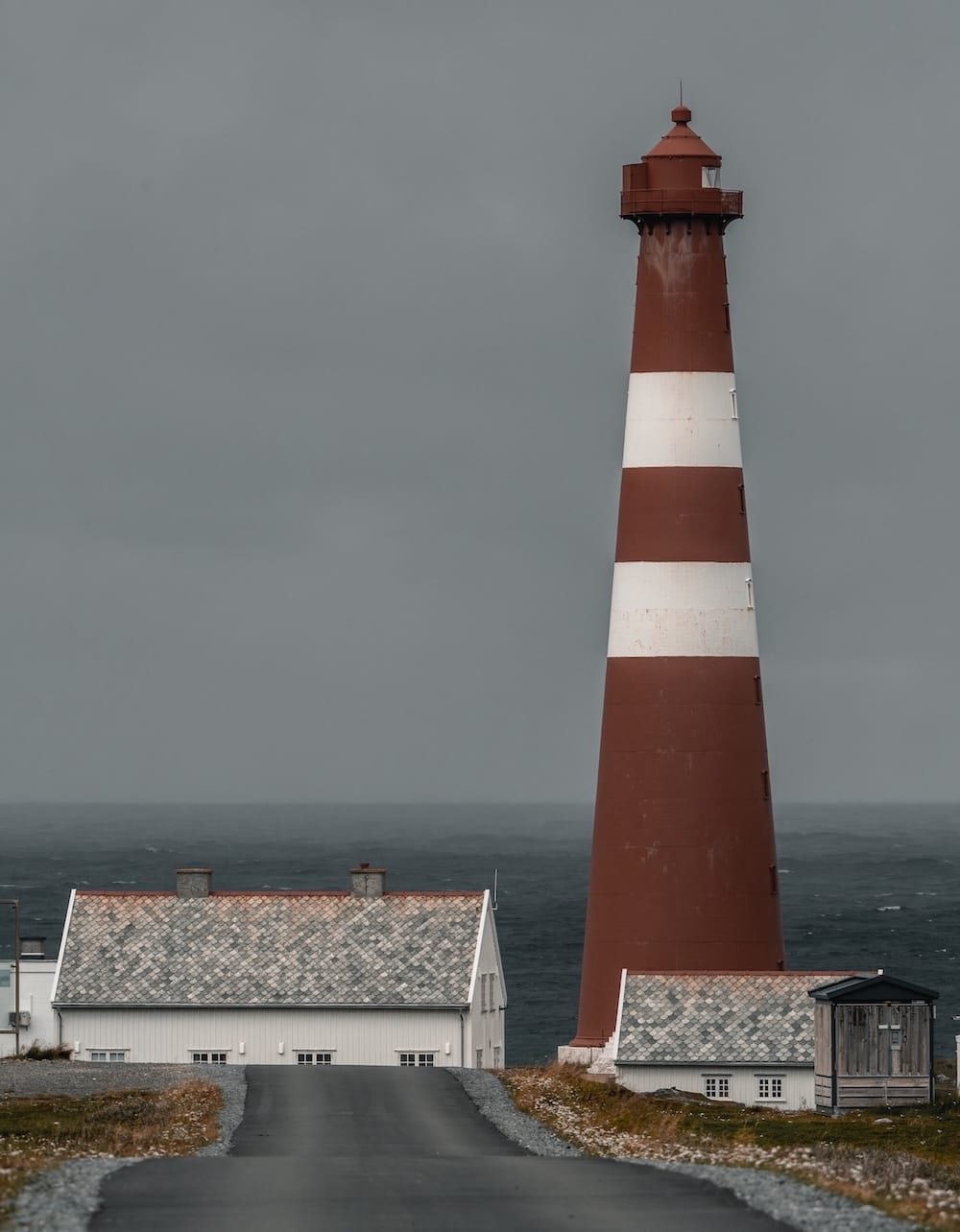 Slettnes Fyr Lighthouse near Gamvik
