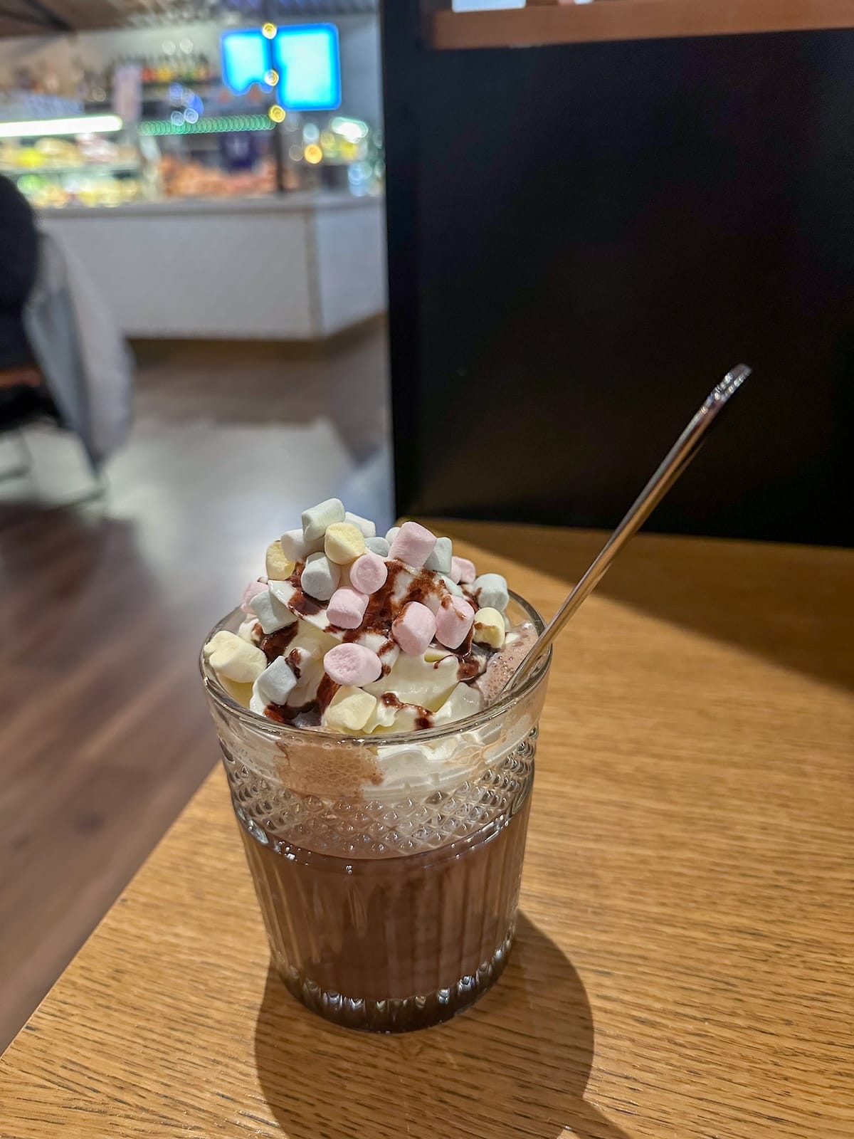 Hot chocolate at Coffee House in Rovaniemi