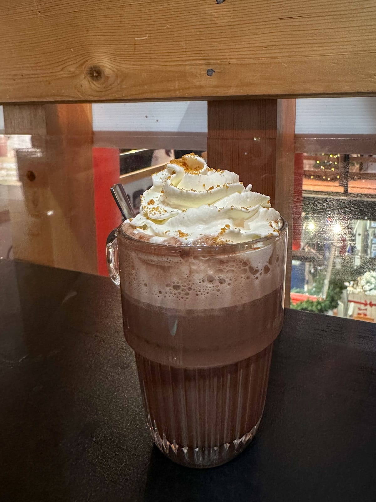 Hot chocolate at Loft Cafe in Rovaniemi