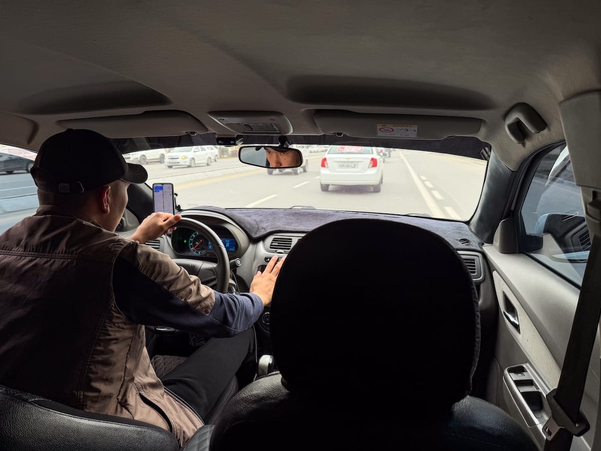 Tashkent Airport to the city-7