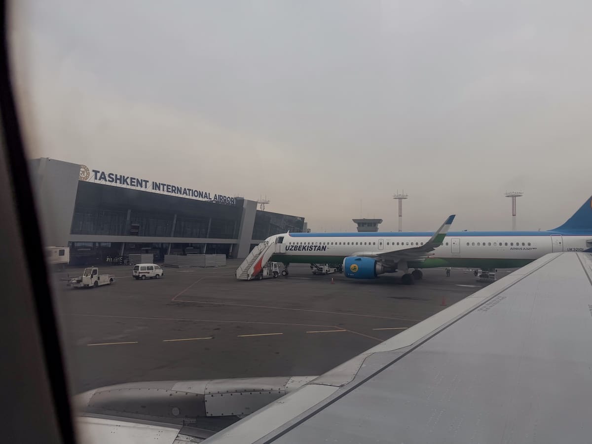 Tashkent Airport to the city